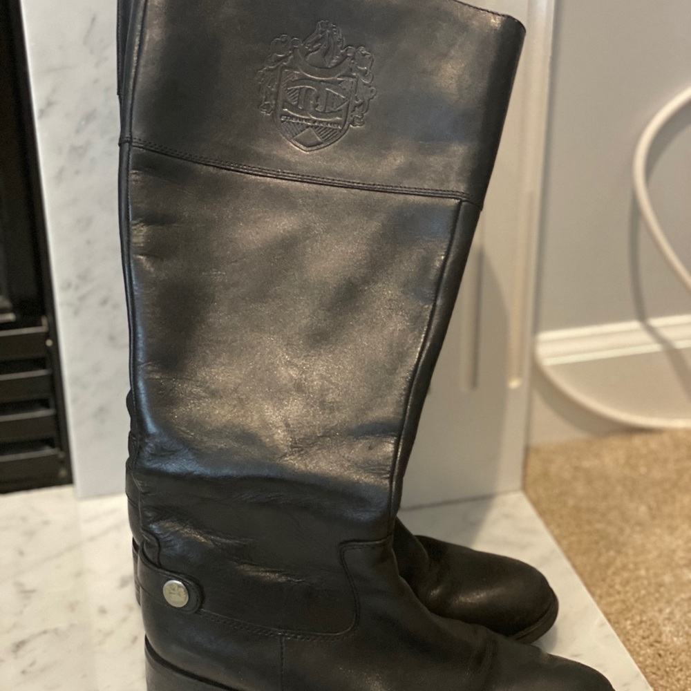 Etienne Aigner black Riding boots! 7.5
